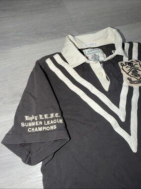 VINTAGE CLASSIC FIT Rugby Ralph Lauren New York 100% Cotton